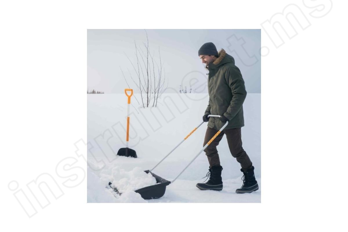 Скрепер-волокуша Fiskars, 720мм, для снега   арт.143021/1003470 - фото 3