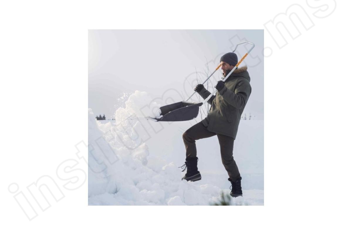 Скрепер-волокуша Fiskars, 720мм, для снега   арт.143021/1003470 - фото 4