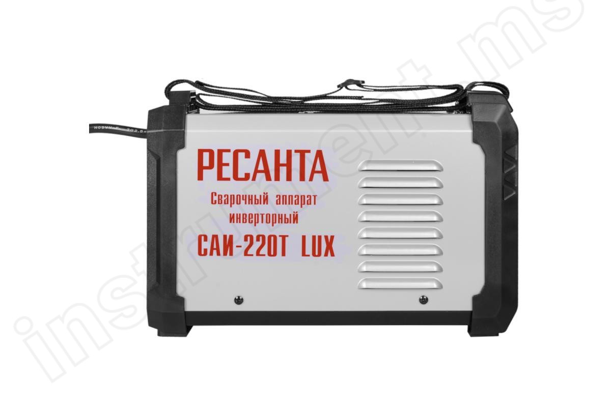 Сварочный инвертор Ресанта САИ 220 T LUX   арт.65/71 - фото 2